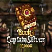 Book of Captain Silver slot logo by All41 Studios at Rolldorado CasinoBook of Captain Silver