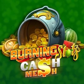 Burning Slots Cash Mesh slot logo by BF Games at Rolldorado CasinoBurning Slots Cash Mesh