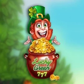 Lucky Green slot logo by betiXon at Rolldorado CasinoLucky Green