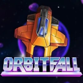 Logo of Orbitfall from ELK Studios at Rolldorado Casino