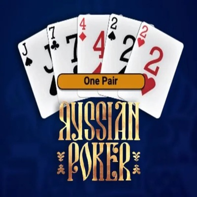 Official Table Games logo: Russian Poker by OneTouch Games at Rolldorado Casino