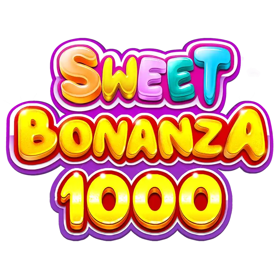 Enjoy Sweet Bonanza 1000 by Pragmatic Play – logo hosted on royalreelscasino.eu